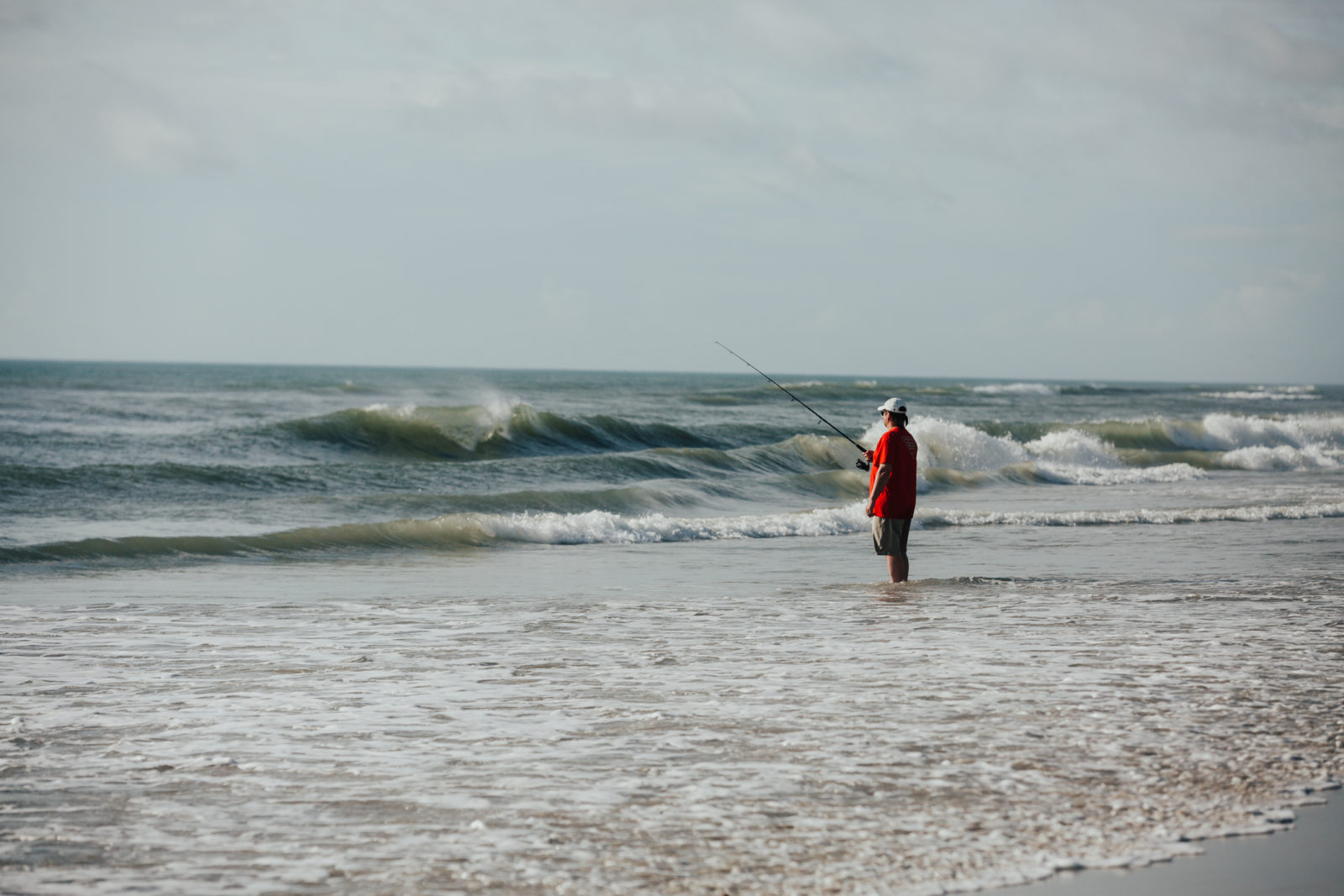 Outer Banks, North Carolina Surf Fishing Rachel Yearick Photography