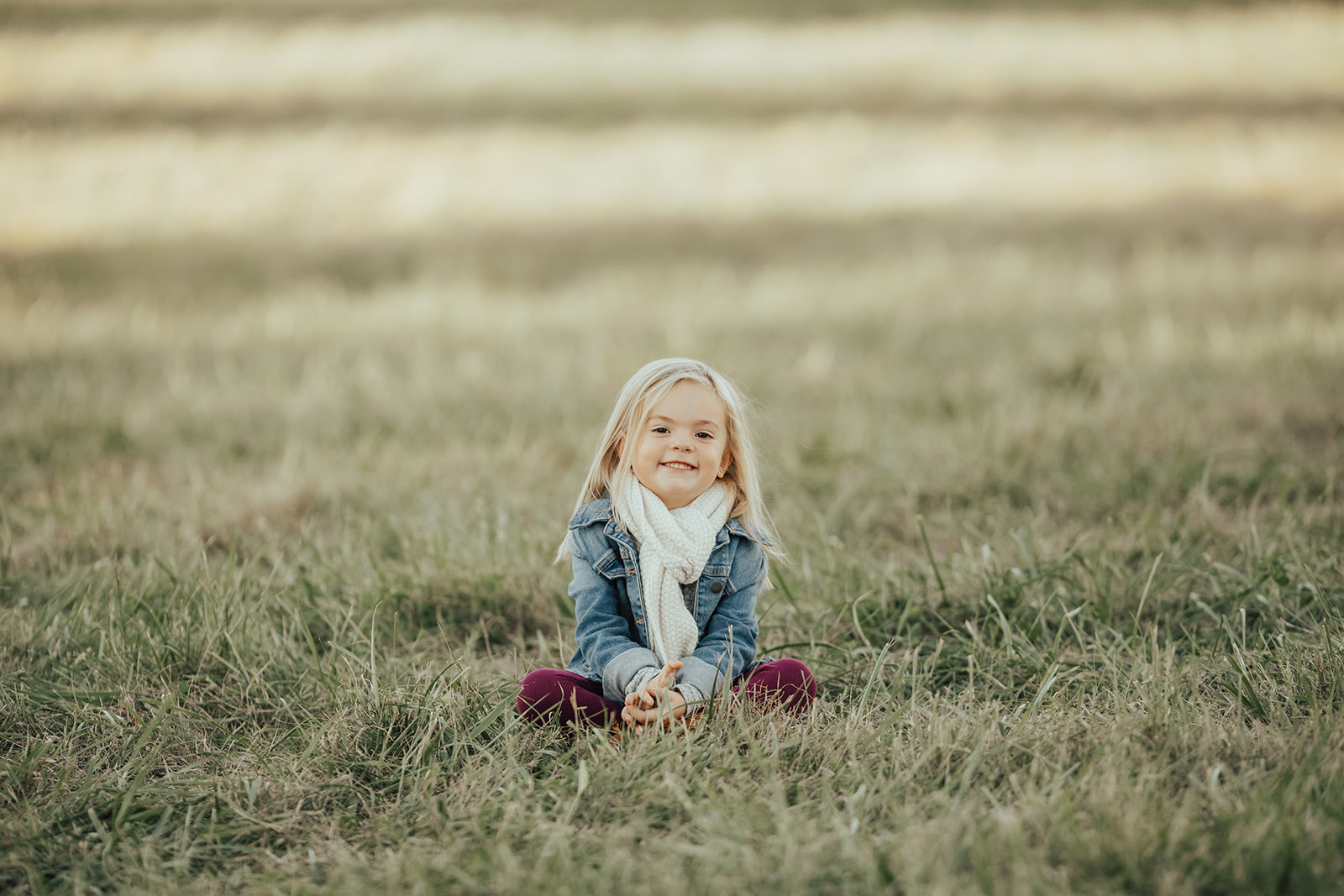 Little Girl in Field