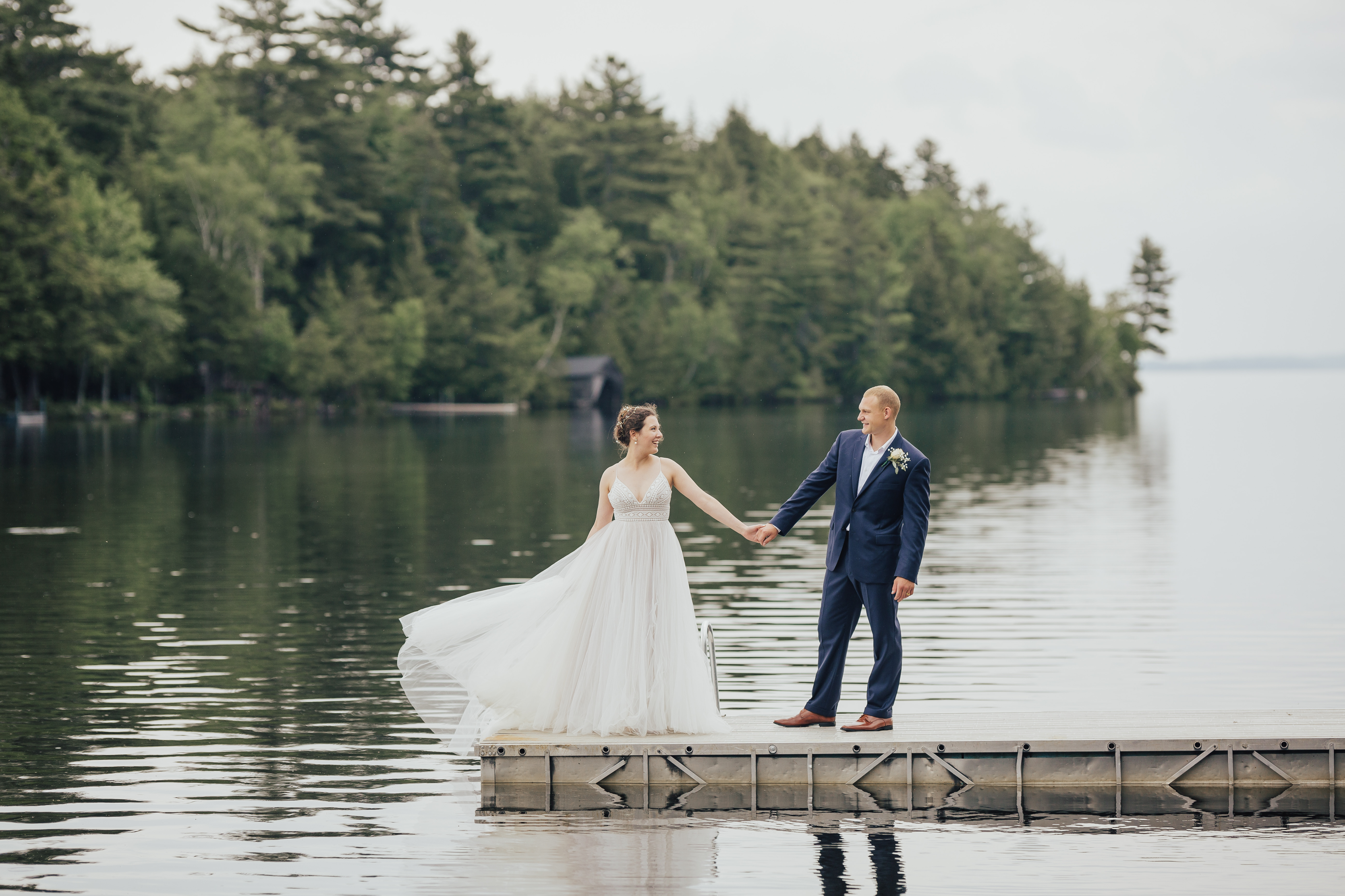 lake wedding