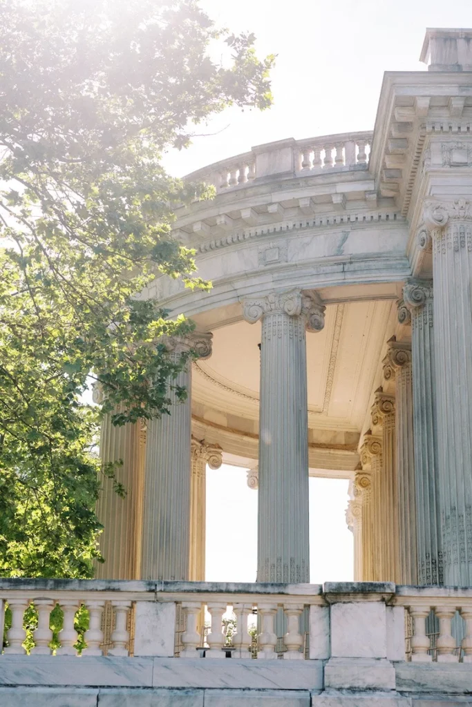  DAR Constitution Hall overlooking the Washington Monument, classic DC wedding venue