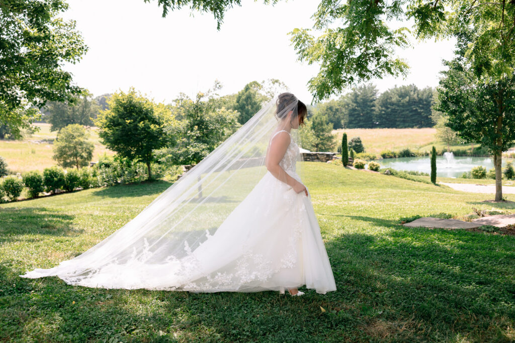 Bride Wedding Portrait by Rachel Yearick