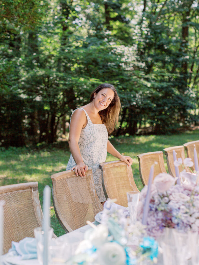 Wedding planner Stephanie of SRS Events photographed by Molly Lichten