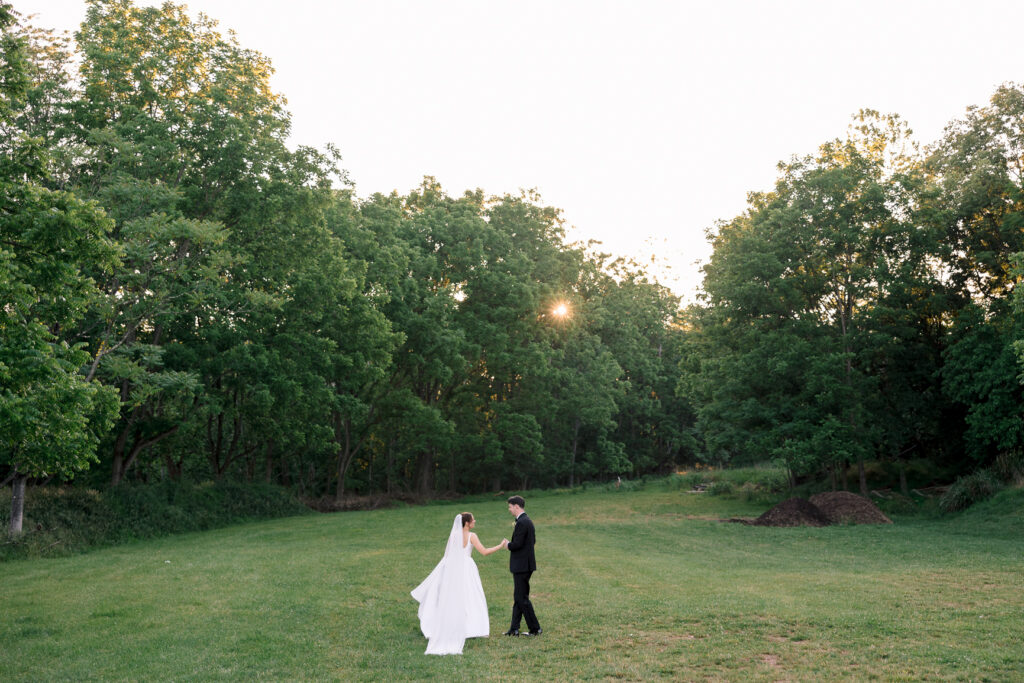 Summer wedding at Tranquility Farm in Purcellville Virginia